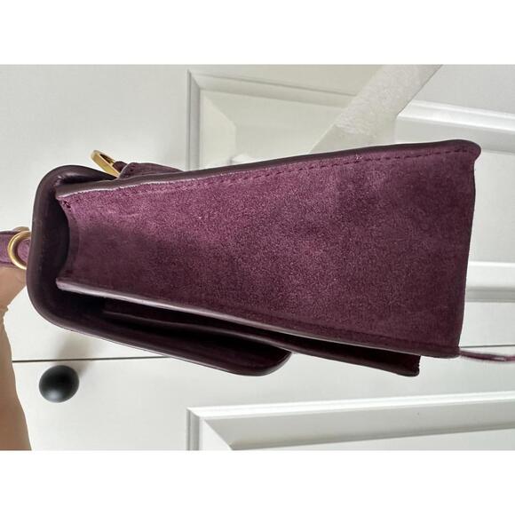 Rebecca Minkoff Small Darren Crossbody Messenger Bag NWT Garnet - Picture 6 of 8